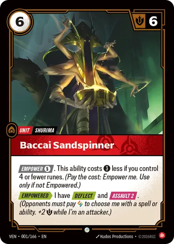 Baccai Sandspinner VEN