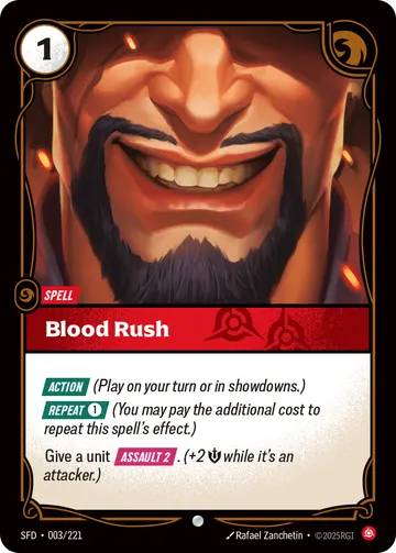Blood Rush SFD