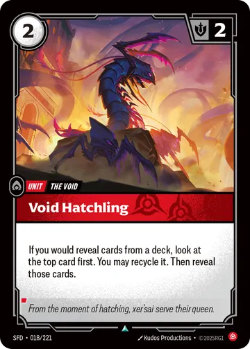 Void Hatchling SFD