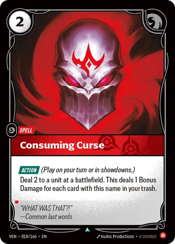 Consuming Curse VEN