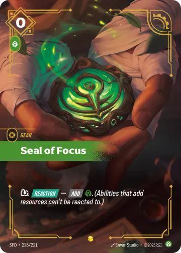Seal of Focus SFD