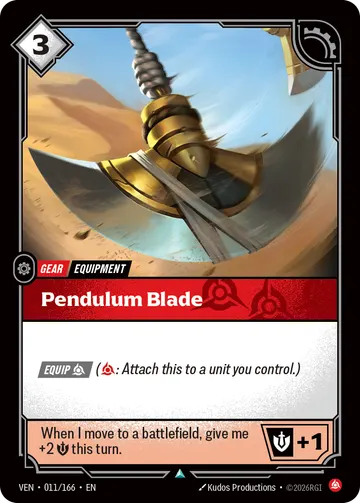 Pendulum Blade VEN