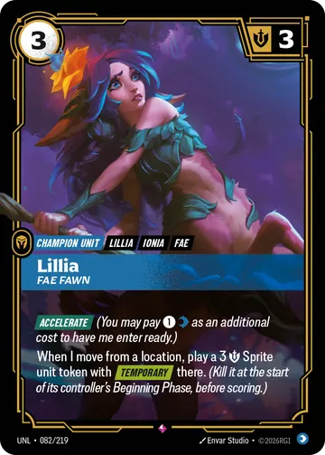 Lillia, Fae Fawn