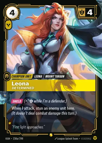 Leona, Determined OGN