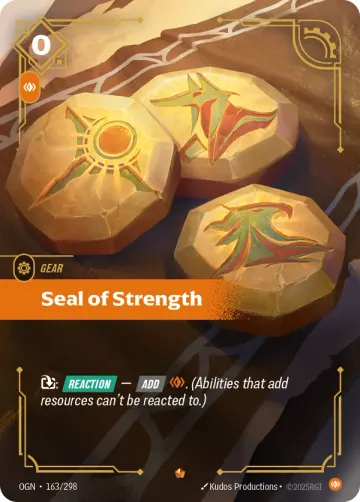 Seal of Strength OGN