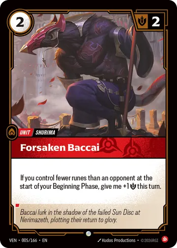 Forsaken Baccai VEN