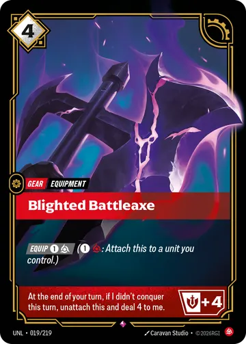 Blighted Battleaxe UNL