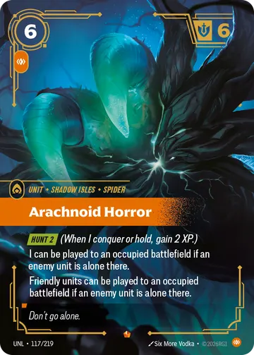 Arachnoid Horror UNL