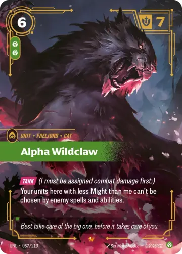 Alpha Wildclaw UNL