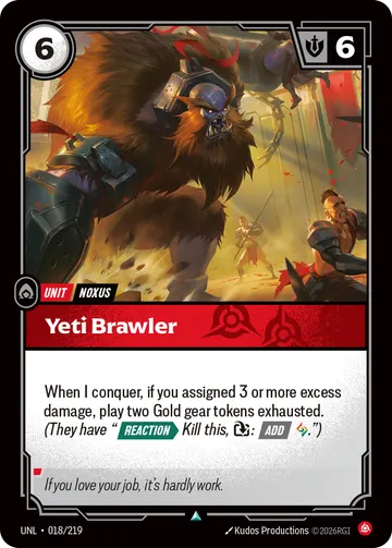 Yeti Brawler UNL