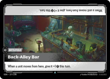 Back-Alley Bar