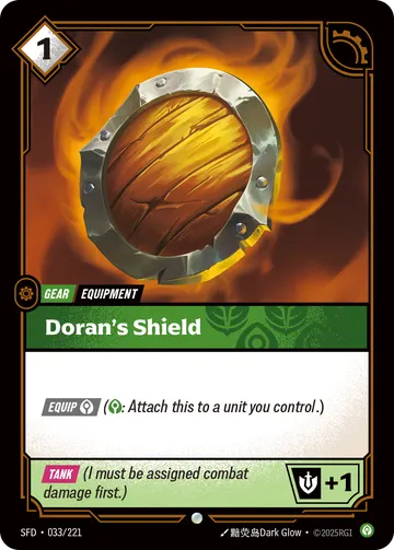 Doran's Shield SFD