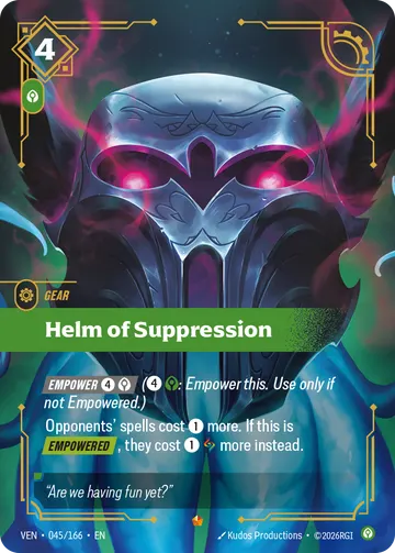 Helm of Suppression VEN