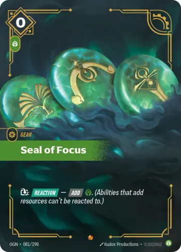 Seal of Focus OGN