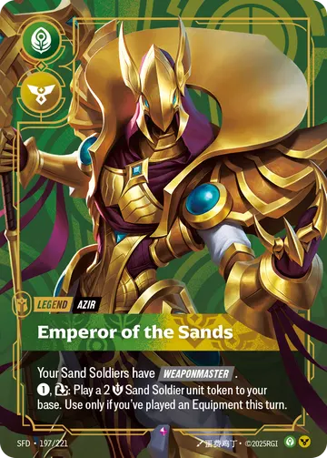 Legend của Azir, Emperor of the Sands — MICE Squirtle — RQ LA #3 (pre-Radiance)