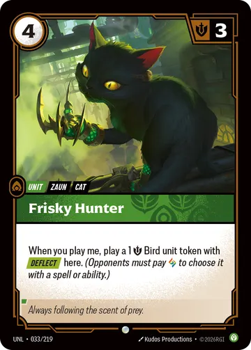 Frisky Hunter UNL