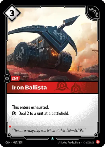 Iron Ballista OGN