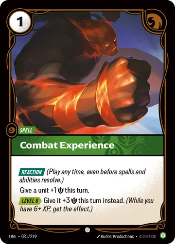 Combat Experience UNL