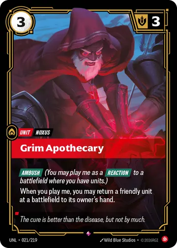 Grim Apothecary UNL