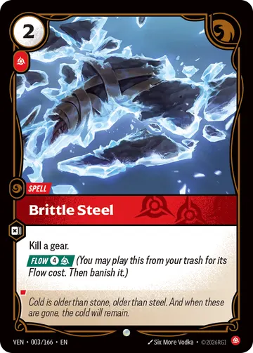 Brittle Steel VEN