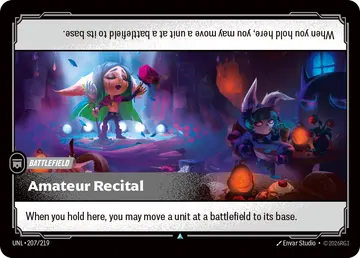 Amateur Recital