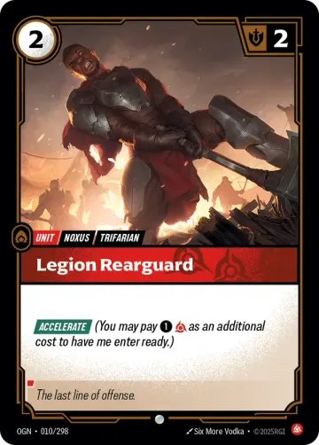 Legion Rearguard OGN