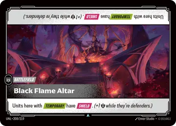 Black Flame Altar
