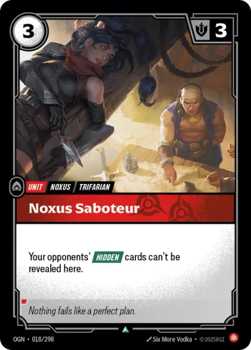 Noxus Saboteur OGN