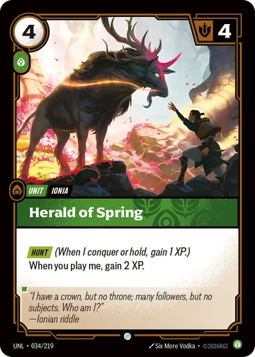 Herald of Spring UNL