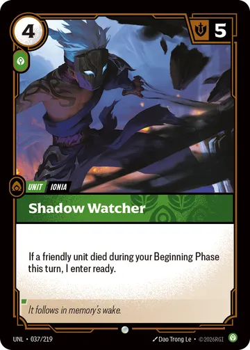 Shadow Watcher UNL