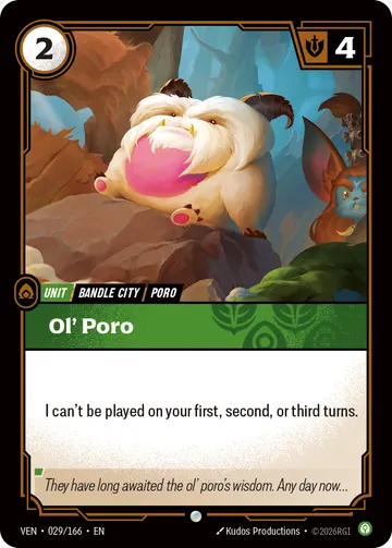 Ol' Poro VEN