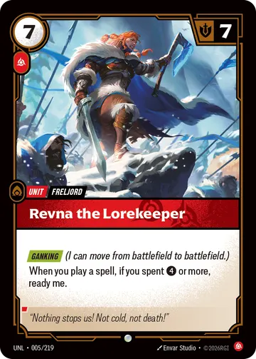 Revna the Lorekeeper UNL