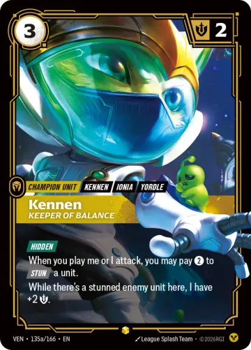 Kennen, Keeper of Balance VEN