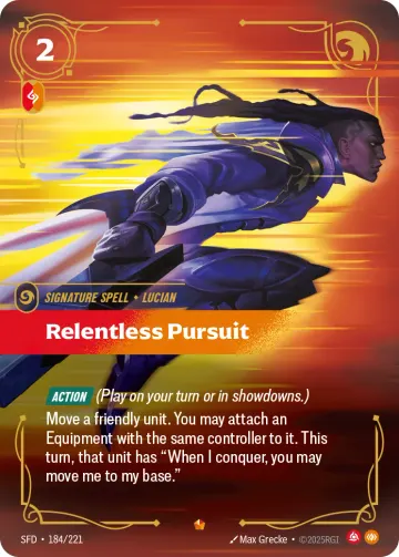 Relentless Pursuit SFD