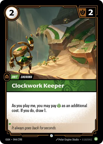 Clockwork Keeper OGN