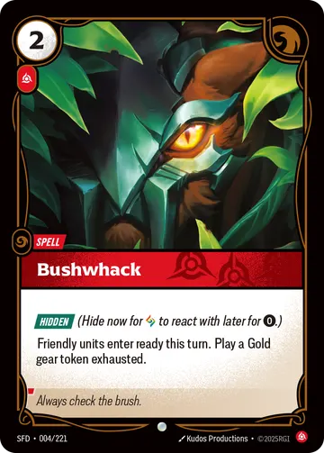 Bushwhack SFD