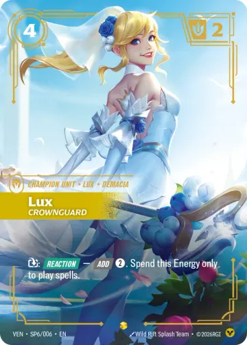Lux, Crownguard VEN