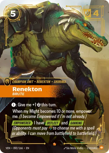Renekton, Brute VEN