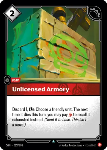 Unlicensed Armory OGN