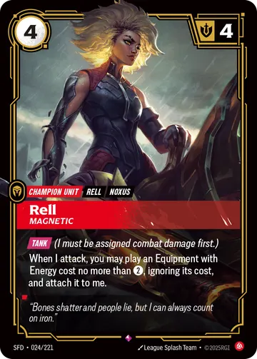 Rell, Magnetic SFD