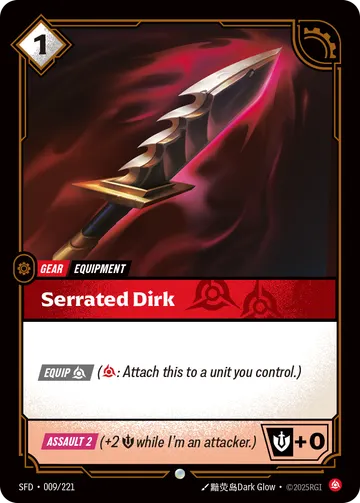 Serrated Dirk SFD