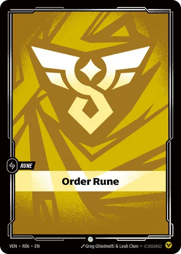 Order Rune VEN