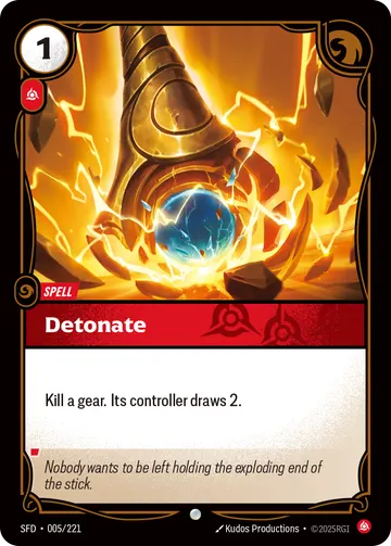 Detonate SFD