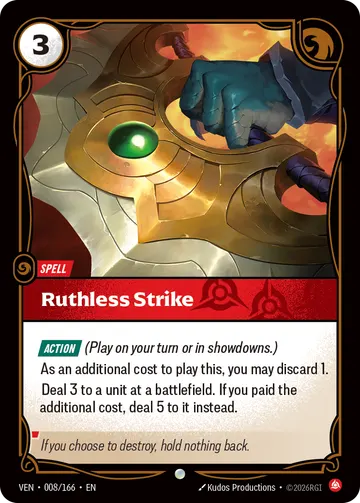 Ruthless Strike VEN
