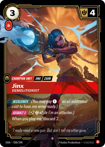 Jinx, Demolitionist OGN