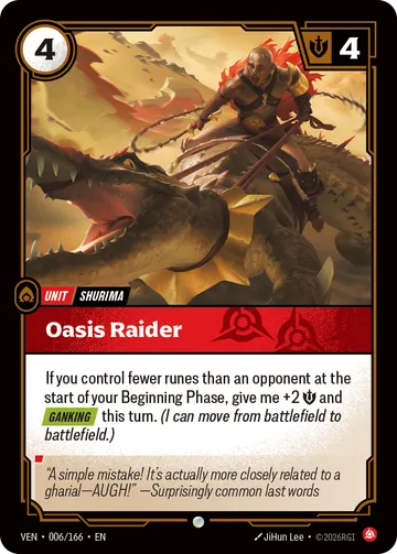 Oasis Raider VEN